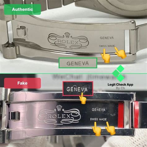 rolex clasp real vs fake|how to check rolex authenticity.